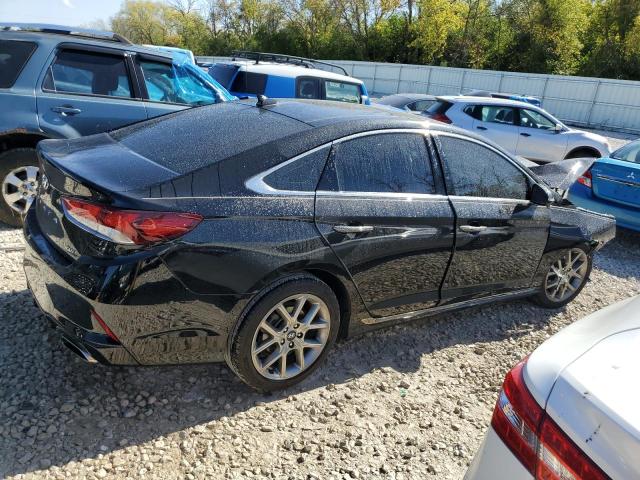 5NPE34AB4KH763438 - 2019 HYUNDAI SONATA LIMITED TURBO BLACK photo 3