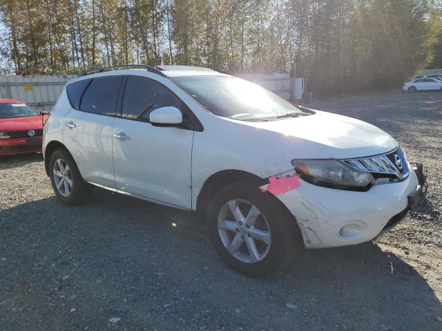 JN8AZ1MW2AW107407 - 2010 NISSAN MURANO S WHITE photo 4