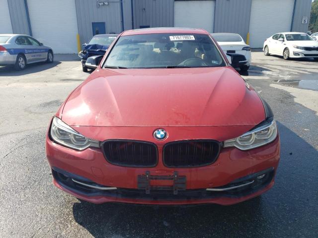 WBA8B7C53GK703553 - 2016 BMW 340 XI RED photo 5