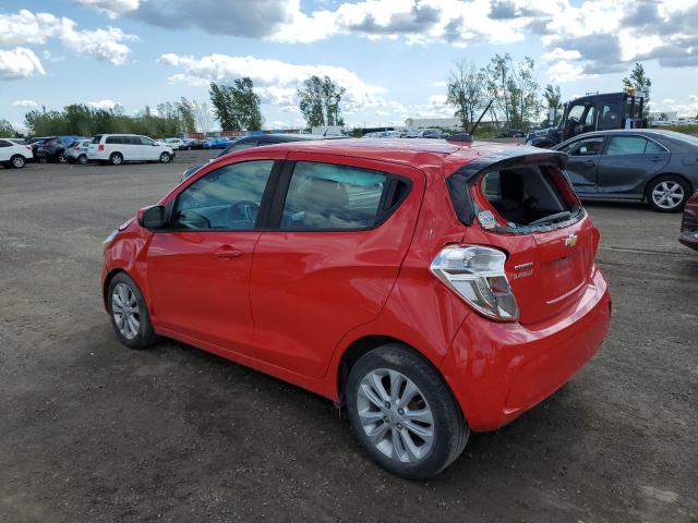 KL8CD6SAXJC449284 - 2018 CHEVROLET SPARK 1LT أحمر صورة 2