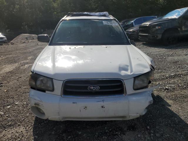 JF1SG65633H719663 - 2003 SUBARU FORESTER 2.5XS Белый фото 5