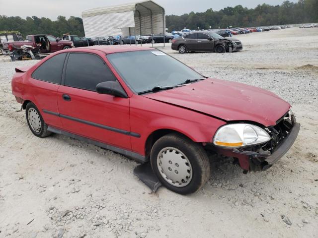 1HGEJ6128VL049296 - 1997 HONDA CIVIC DX RED photo 4