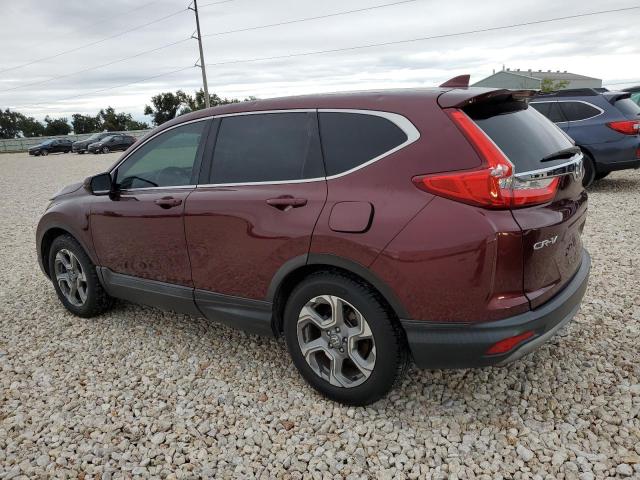 2HKRW1H81HH510300 - 2017 HONDA CR-V EXL BURGUNDY photo 2