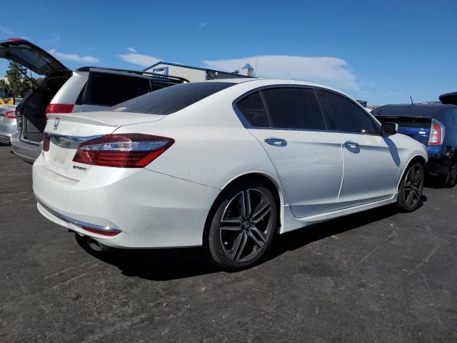 1HGCR2F55HA150159 - 2017 HONDA ACCORD SPORT WHITE photo 3