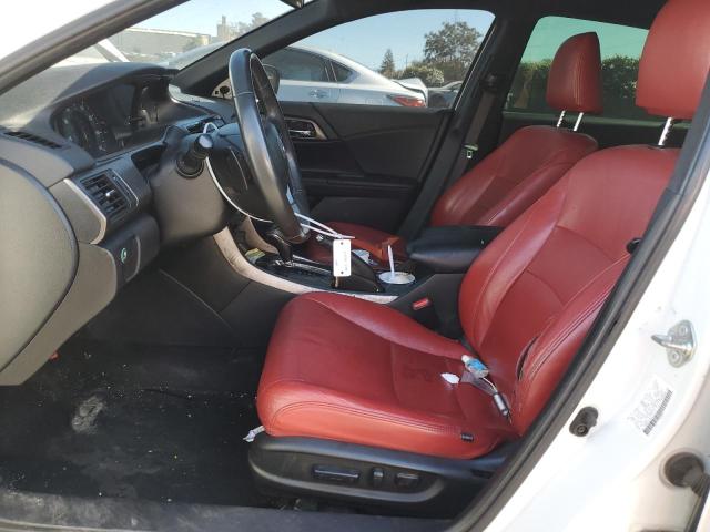 1HGCR2F55HA150159 - 2017 HONDA ACCORD SPORT WHITE photo 7