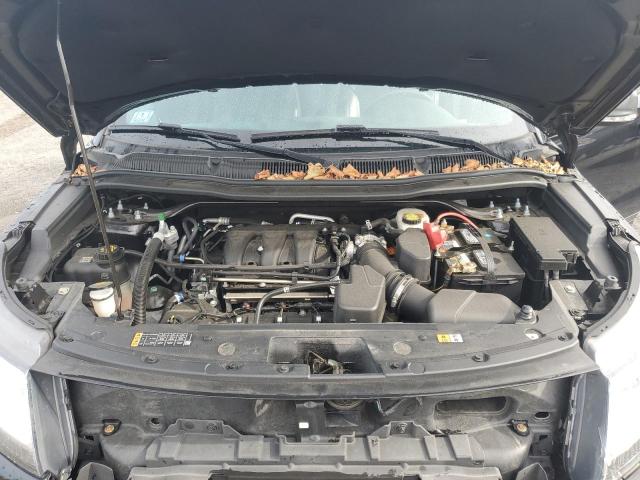 1FM5K8D82KGA80938 - 2019 FORD EXPLORER XLT Қара фото 12