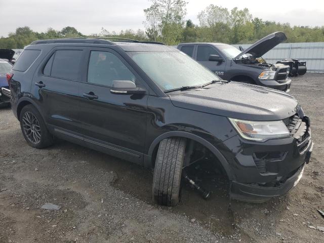 1FM5K8D82KGA80938 - 2019 FORD EXPLORER XLT Қара фото 4