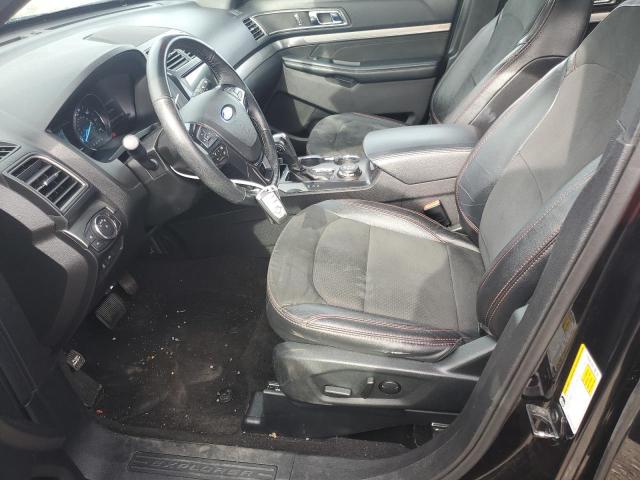 1FM5K8D82KGA80938 - 2019 FORD EXPLORER XLT Қара фото 7