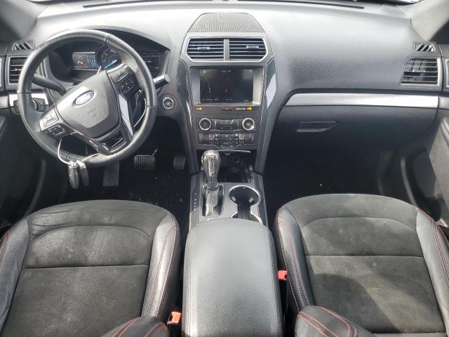 1FM5K8D82KGA80938 - 2019 FORD EXPLORER XLT Қара фото 8