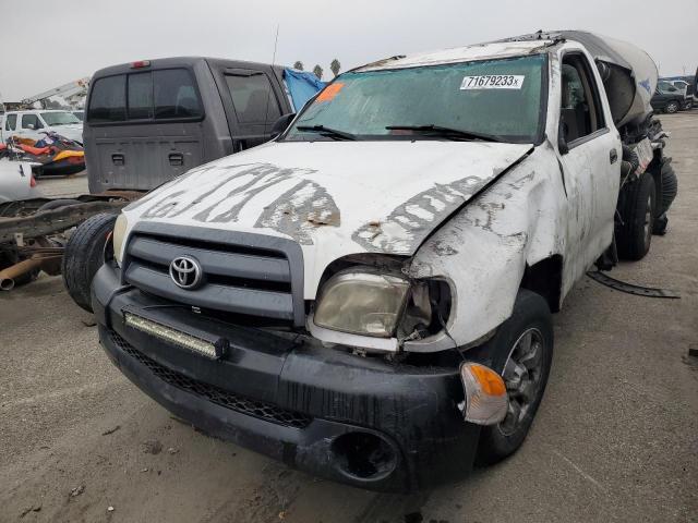 5TBJU32196S465956 - 2006 TOYOTA TUNDRA WHITE photo 1