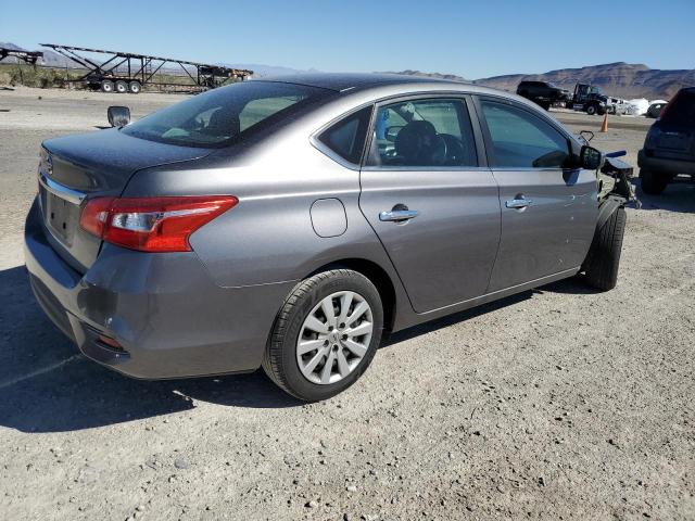 3N1AB7AP9KY369440 - 2019 NISSAN SENTRA S GRAY photo 3