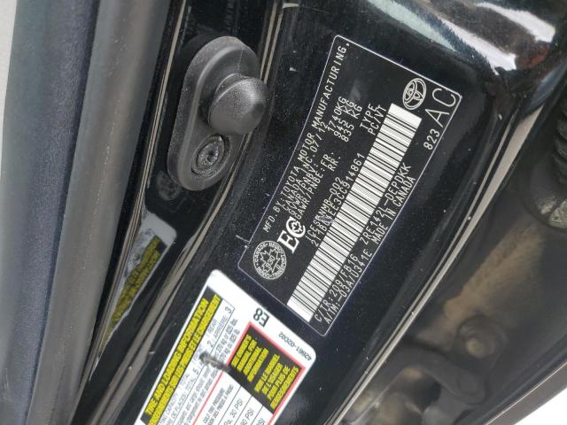 2T1BU4EE3CC914861 - 2012 TOYOTA COROLLA BASE 黑色 照片 12