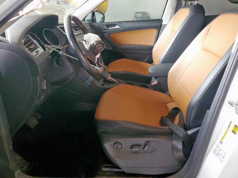 3VV2B7AX1KM100553 - 2019 VOLKSWAGEN TIGUAN SE Biały zdjęcie 7