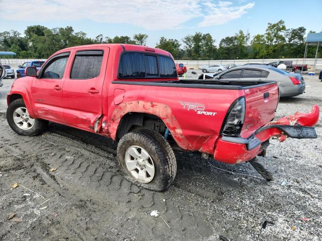 3TMLU42N96M004670 - 2006 TOYOTA TACOMA DOUBLE CAB RED photo 2