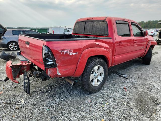 3TMLU42N96M004670 - 2006 TOYOTA TACOMA DOUBLE CAB RED photo 3