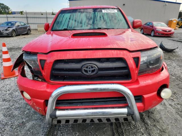 3TMLU42N96M004670 - 2006 TOYOTA TACOMA DOUBLE CAB RED photo 5