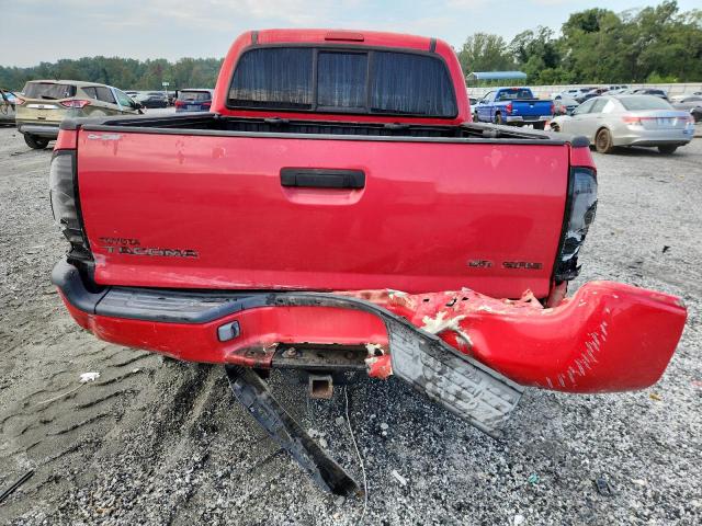 3TMLU42N96M004670 - 2006 TOYOTA TACOMA DOUBLE CAB RED photo 6