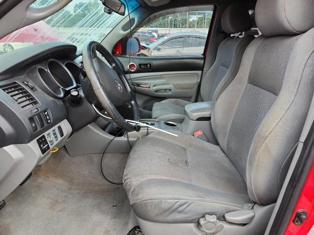 3TMLU42N96M004670 - 2006 TOYOTA TACOMA DOUBLE CAB RED photo 7