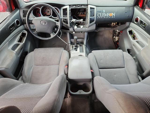 3TMLU42N96M004670 - 2006 TOYOTA TACOMA DOUBLE CAB RED photo 8