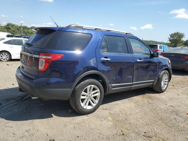 1FMHK8D82BGA17528 - 2011 FORD EXPLORER XLT 蓝色 照片 3