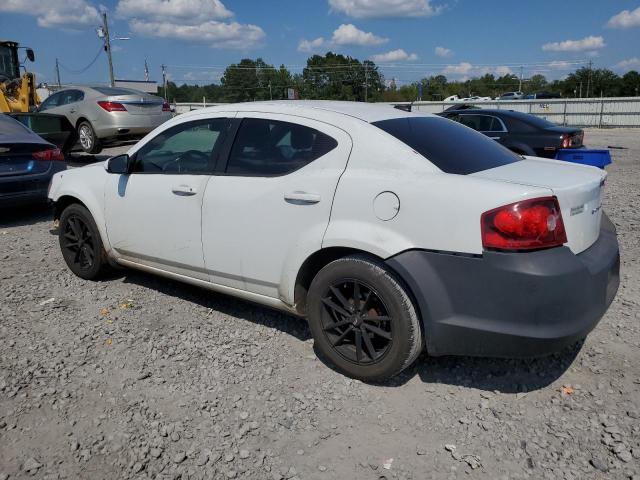 1C3CDZCB7CN227992 - 2012 DODGE AVENGER SXT WHITE photo 2