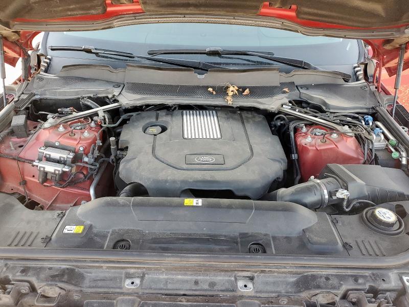 SALWR2RK7JA697123 - 2018 LAND ROVER RANGE ROVE HSE BURGUNDY photo 12