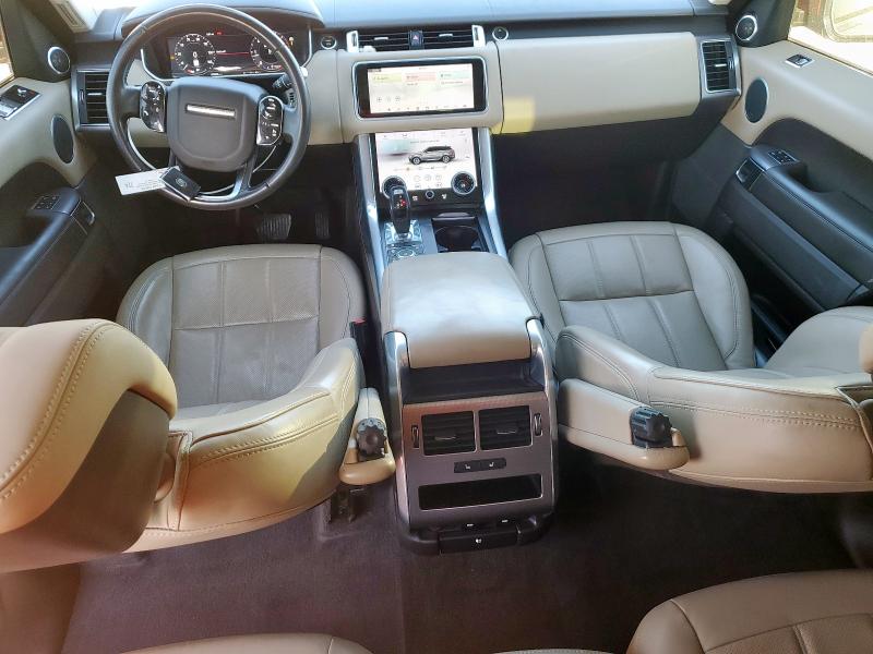 SALWR2RK7JA697123 - 2018 LAND ROVER RANGE ROVE HSE BURGUNDY photo 8