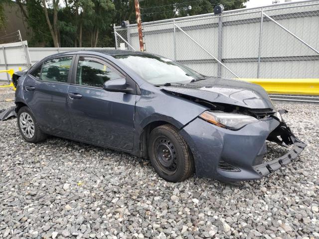 2T1BURHE7KC211125 - 2019 TOYOTA COROLLA L GRAY photo 4