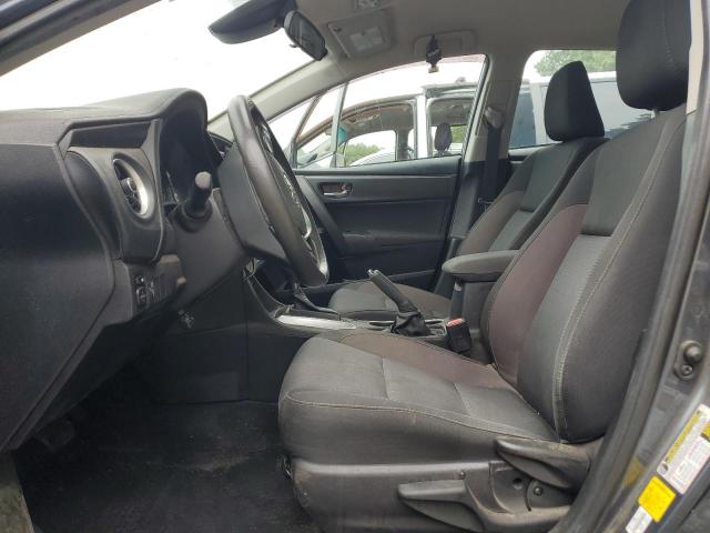 2T1BURHE7KC211125 - 2019 TOYOTA COROLLA L GRAY photo 7