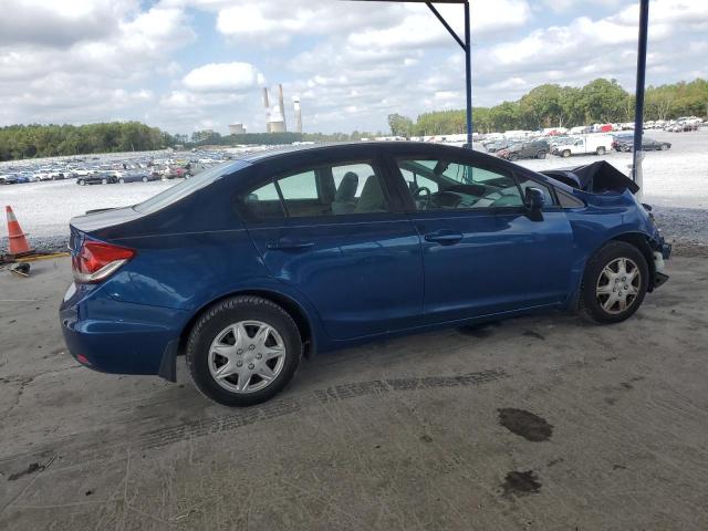 19XFB2F54FE060785 - 2015 HONDA CIVIC LX BLUE photo 3