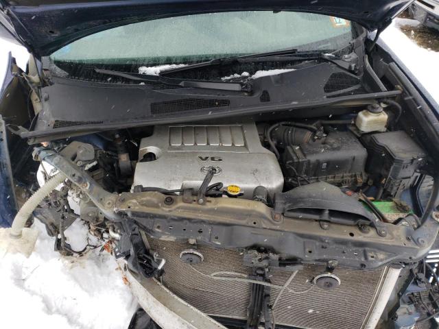 5TDBK3EH1CS160117 - 2012 TOYOTA HIGHLANDER BASE Bleu photo 12