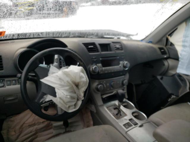 5TDBK3EH1CS160117 - 2012 TOYOTA HIGHLANDER BASE Bleu photo 8