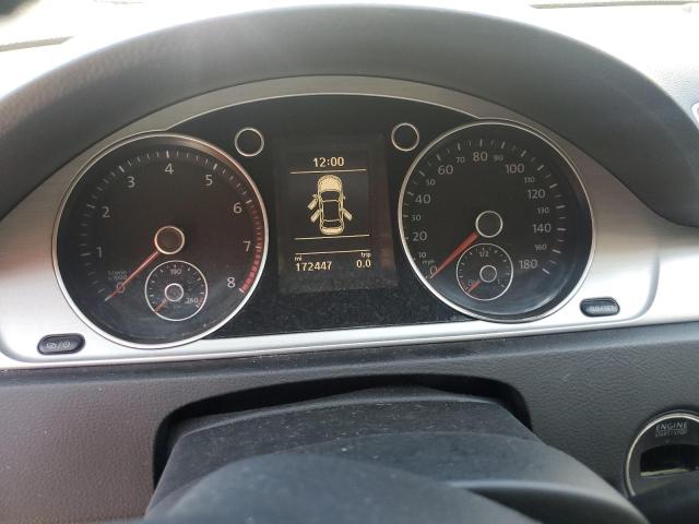 WVWBP7AN4DE553914 - 2013 VOLKSWAGEN CC SPORT WHITE photo 9