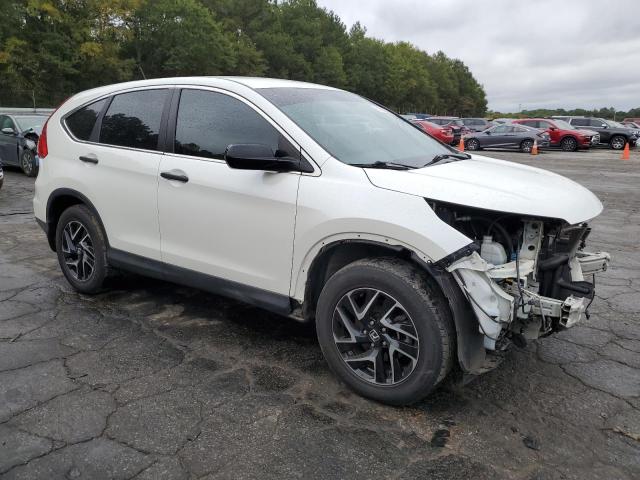 5J6RM3H4XGL002569 - 2016 HONDA CR-V SE WHITE photo 4