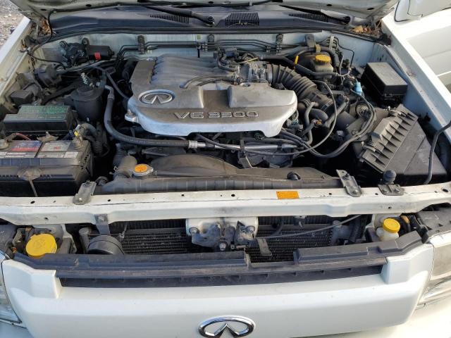 JNRDR09Y12W261623 - 2002 INFINITI QX4 CREAM photo 12