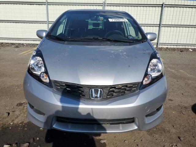 JHMGE8H58CS005789 - 2012 HONDA FIT SPORT SILVER photo 5