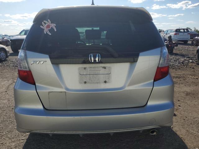 JHMGE8H58CS005789 - 2012 HONDA FIT SPORT SILVER photo 6