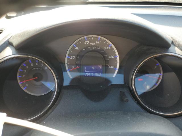 JHMGE8H58CS005789 - 2012 HONDA FIT SPORT SILVER photo 9