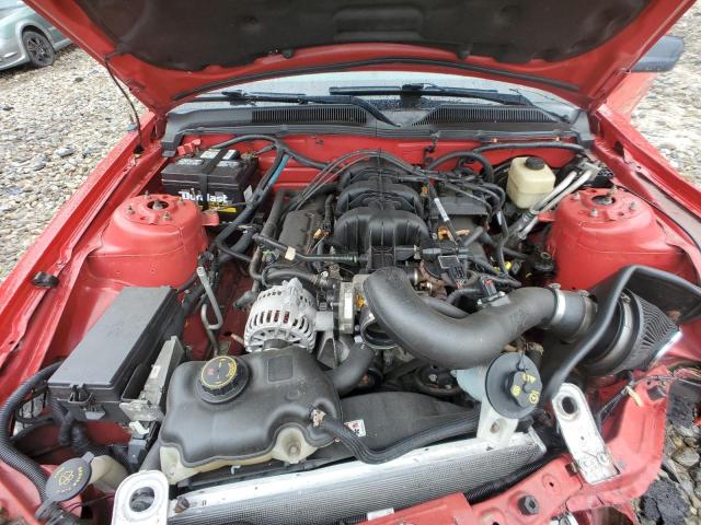 1ZVHT80N885109144 - 2008 FORD MUSTANG RED photo 11