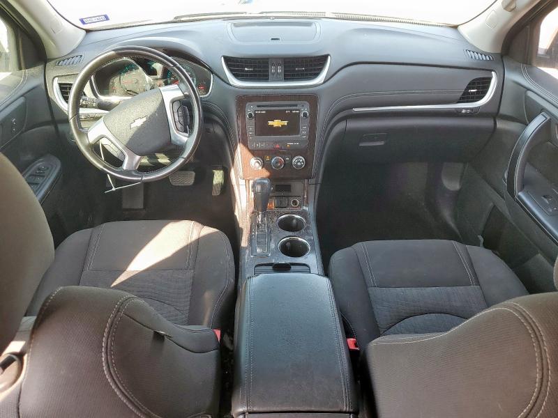 1GNKRGKD3HJ348945 - 2017 CHEVROLET TRAVERSE LT BLACK photo 8