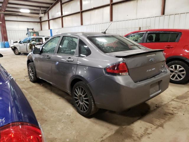 1FAHP3GN5AW112637 - 2010 FORD FOCUS SES GRAY photo 2