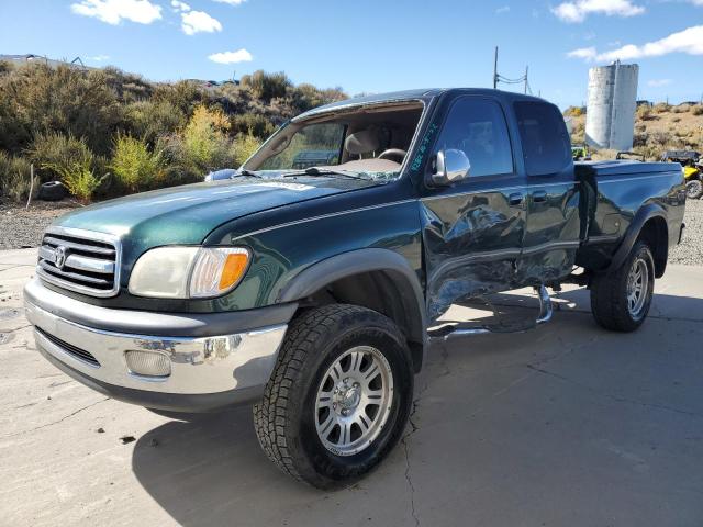 5TBBT4410YS072747 - 2000 TOYOTA TUNDRA ACCESS CAB მწვანე ფოტო 1