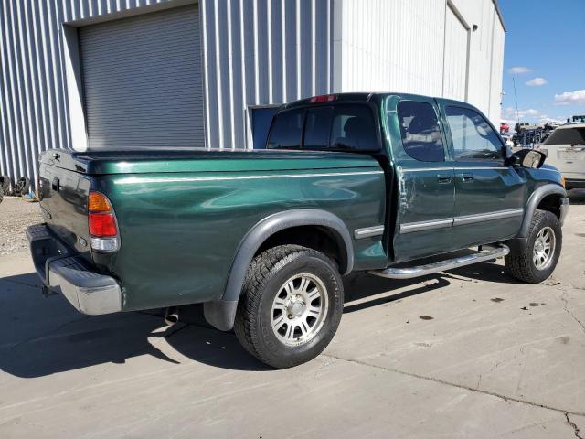 5TBBT4410YS072747 - 2000 TOYOTA TUNDRA ACCESS CAB GREEN photo 3