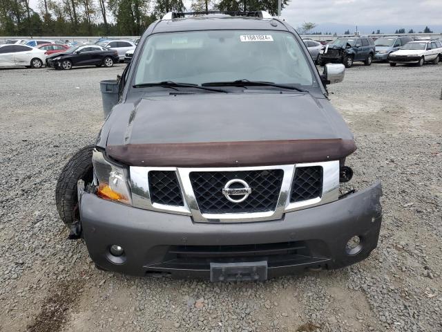 5N1AA0NC5BN607145 - 2011 NISSAN ARMADA SV GRAY photo 5