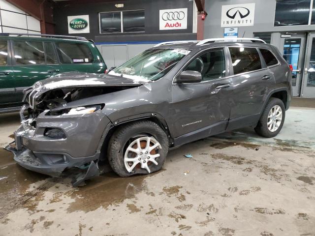 1C4PJMCB5HW579706 - 2017 JEEP CHEROKEE LATITUDE GRAY photo 1