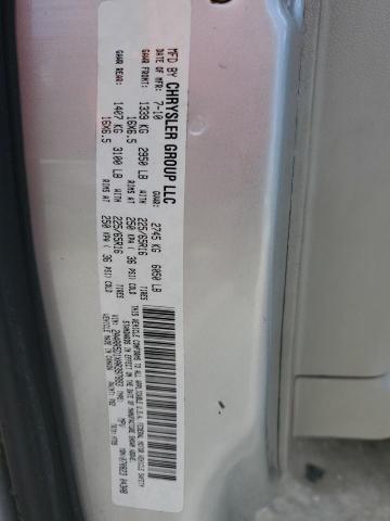 2A4RR5D1XAR397893 - 2010 CHRYSLER TOWN & COU TOURING SILVER photo 14