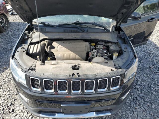 3C4NJDCB9LT185454 - 2020 JEEP COMPASS LIMITED BLACK photo 12