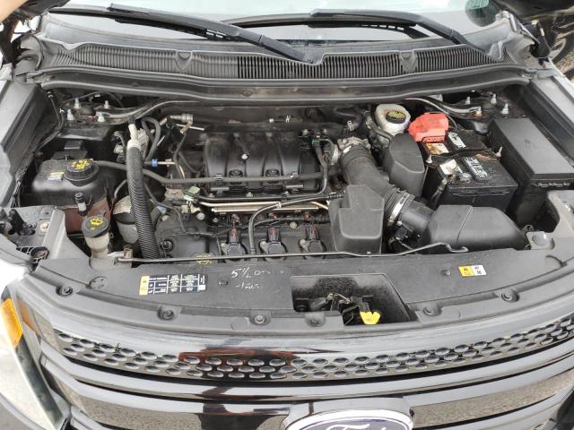 1FM5K8AR8EGA65006 - 2014 FORD EXPLORER POLICE INTERCEPTOR Սև լուսանկար 12