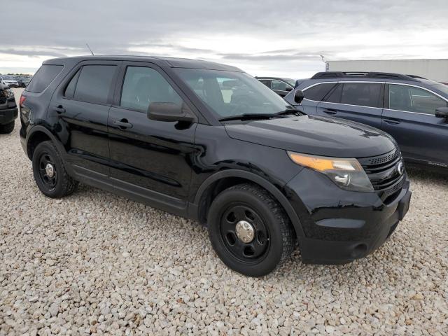 1FM5K8AR8EGA65006 - 2014 FORD EXPLORER POLICE INTERCEPTOR Սև լուսանկար 4