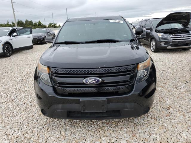 1FM5K8AR8EGA65006 - 2014 FORD EXPLORER POLICE INTERCEPTOR Սև լուսանկար 5